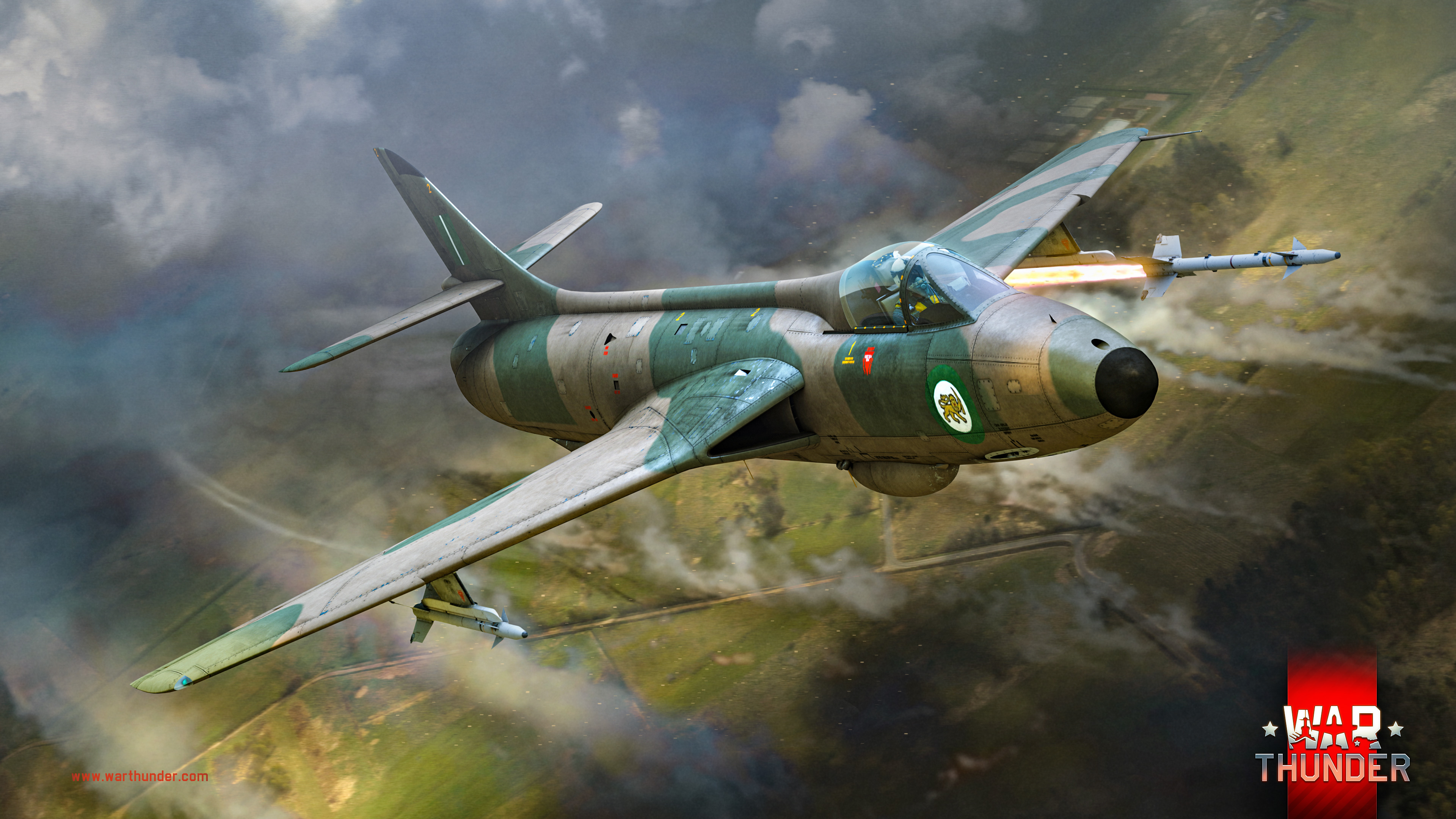 ホーカー ハンター初飛行記念：ハンター FGA.9 - War Thunder （ウォーサンダー）- DMM GAMES