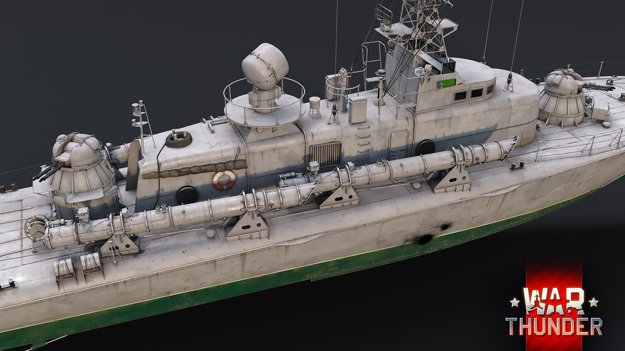 206型大型魚雷艇：赤いドイツ人