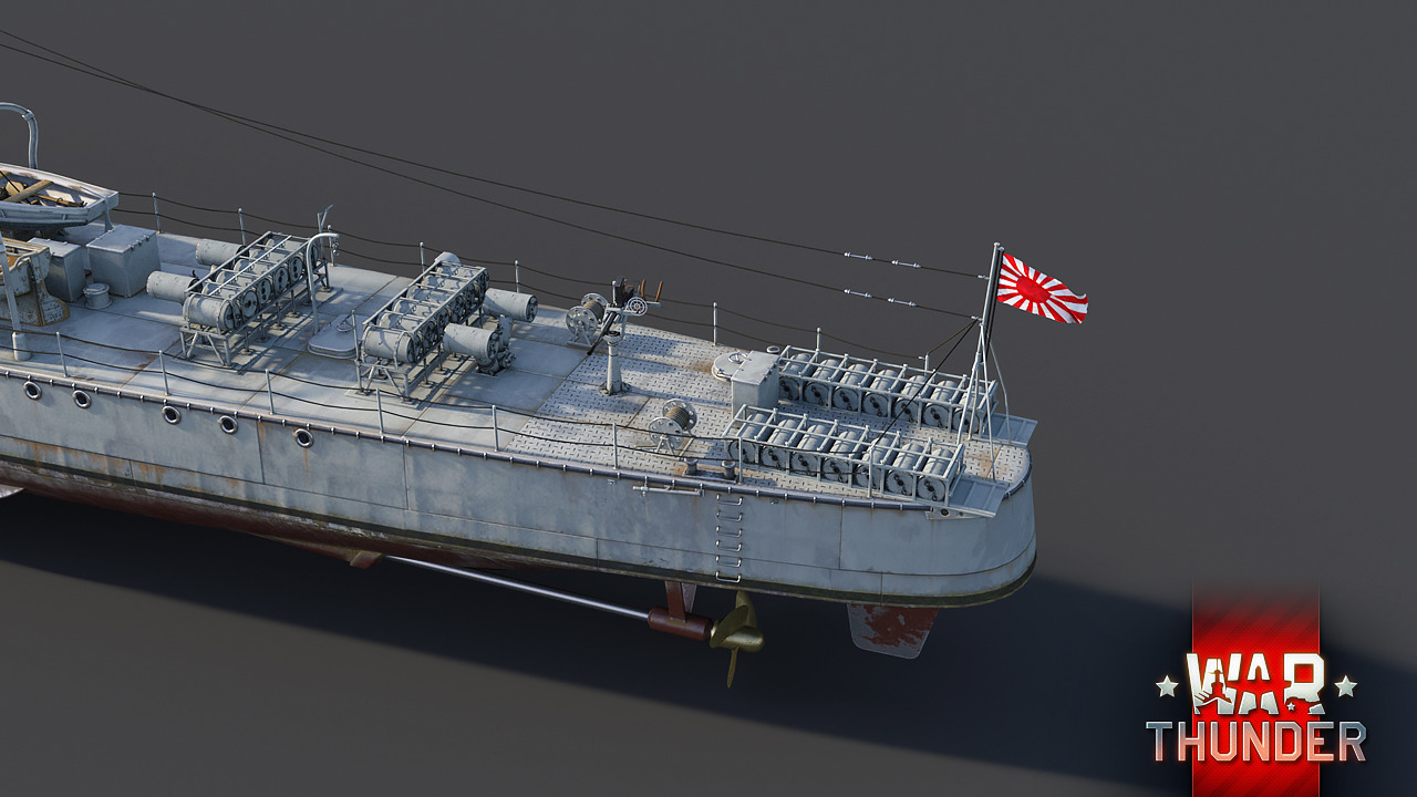 第四号型駆潜艇 第八号駆潜艇（No.4 Type CH-8）：爆雷運搬